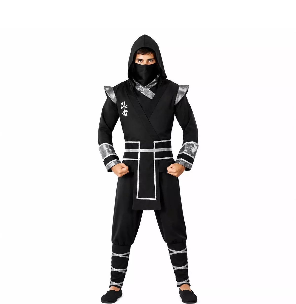 Translation missing: de.Disfraz de Ninja Negro para hombre