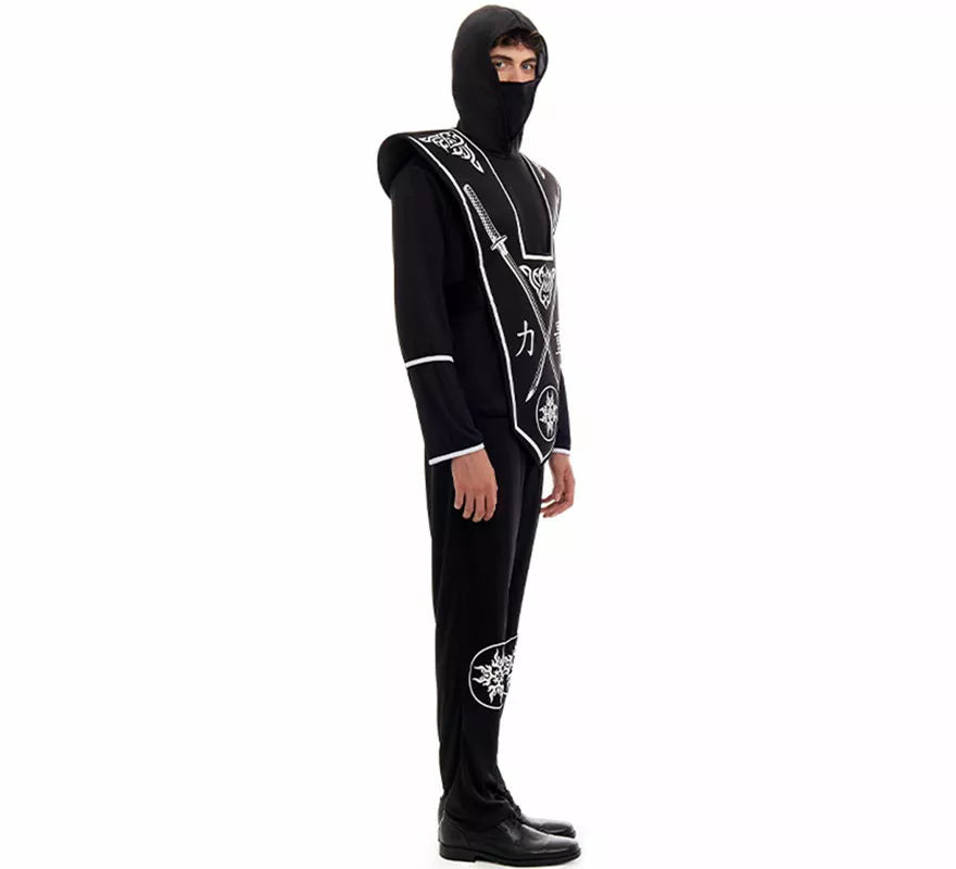 Translation missing: de.Disfraz de Ninja negro para hombre