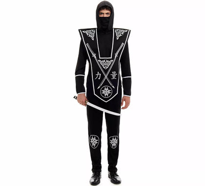 Disfraz de Ninja negro para hombre