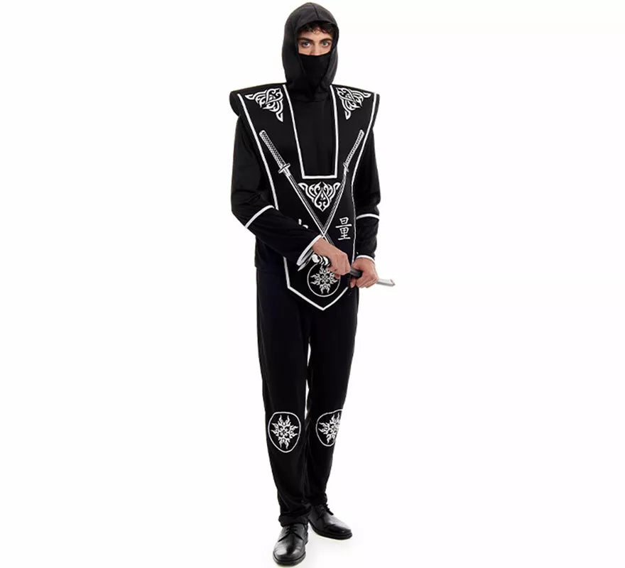 Translation missing: de.Disfraz de Ninja negro para hombre