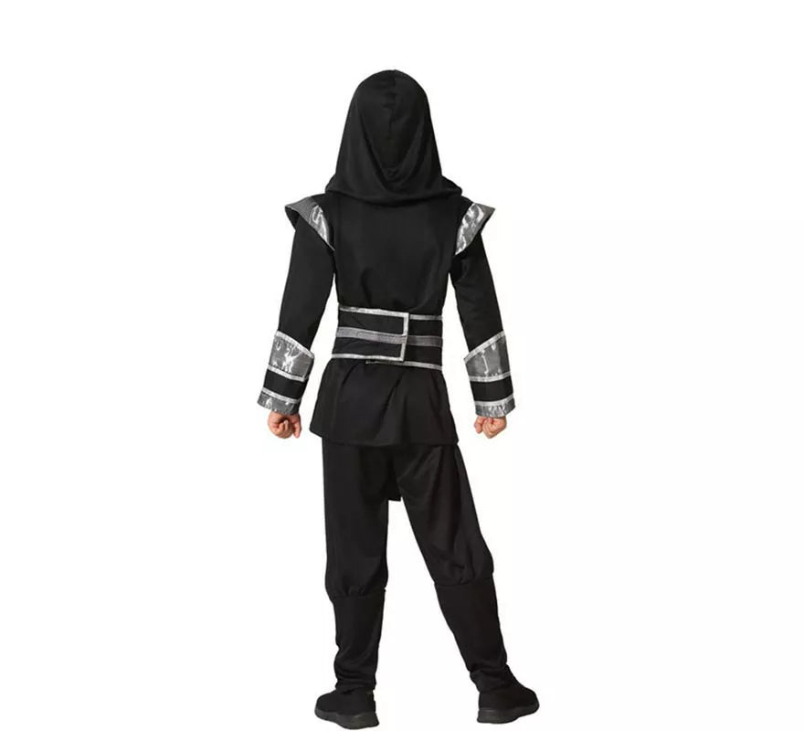 Translation missing: de.Disfraz de Ninja Negro para niño