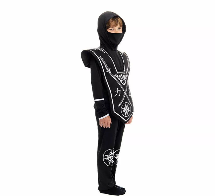 Disfraz de Ninja negro para niño