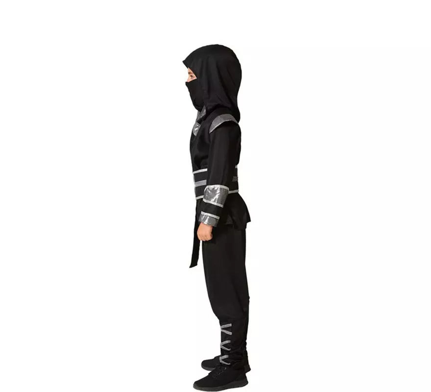 Translation missing: de.Disfraz de Ninja Negro para niño