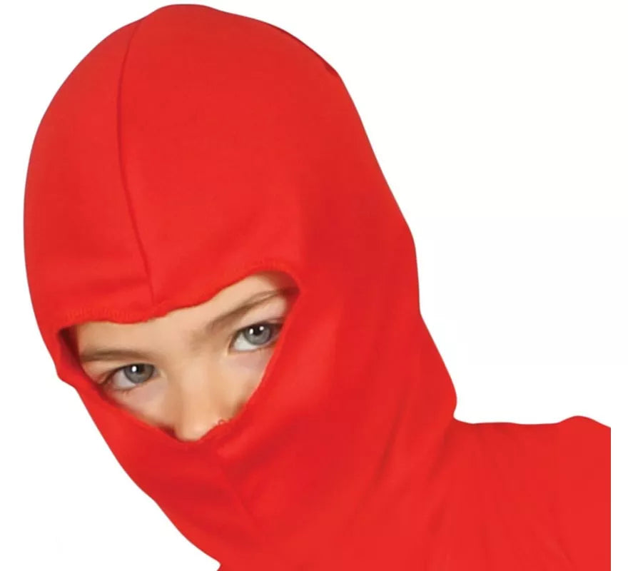 Disfraz de Ninja rojo para niño