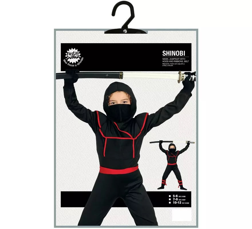 Translation missing: de.Disfraz de Ninja Shinoby para niño