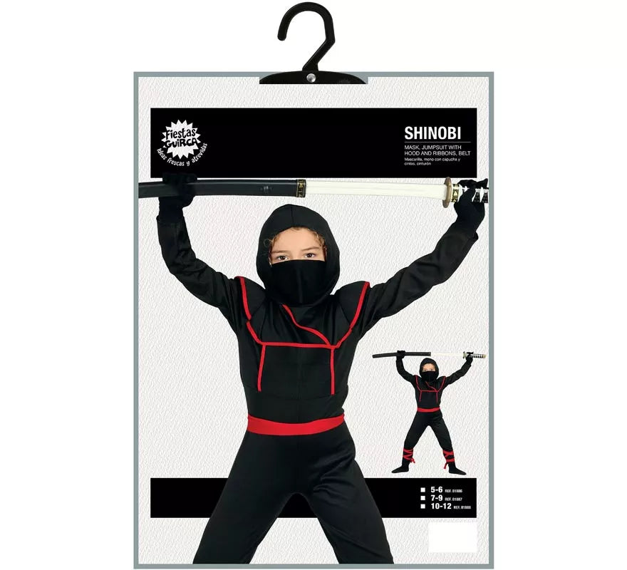 Translation missing: de.Disfraz de Ninja Shinoby para niño