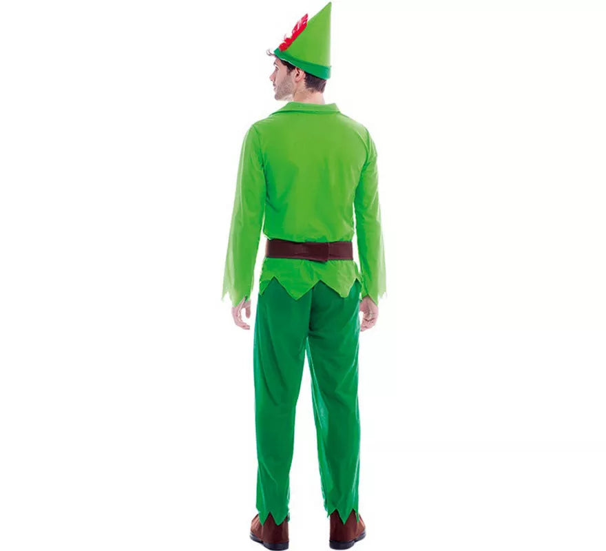 Translation missing: de.Disfraz de Niño Volador Verde para hombre