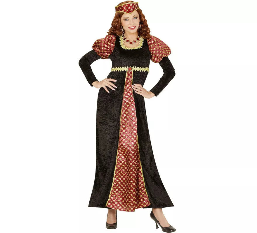 Translation missing: de.Disfraz de Noble Medieval Castellana para mujer