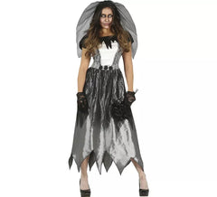 Dunkles Geisterbraut Kostüm für Damen