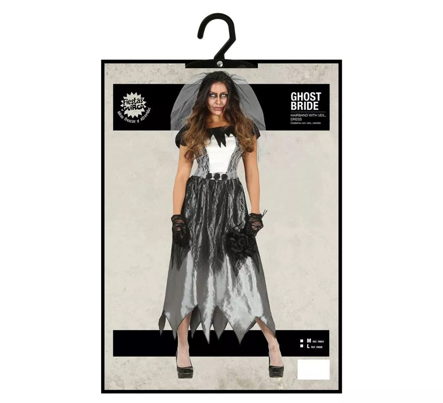 Translation missing: de.Disfraz de Novia Fantasma Oscura para mujer