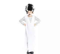 Weißes Kleid der Monsterbraut für Mädchen und Jugendliche