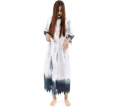 Weißes Dark Dead Bride-Kostüm für Damen