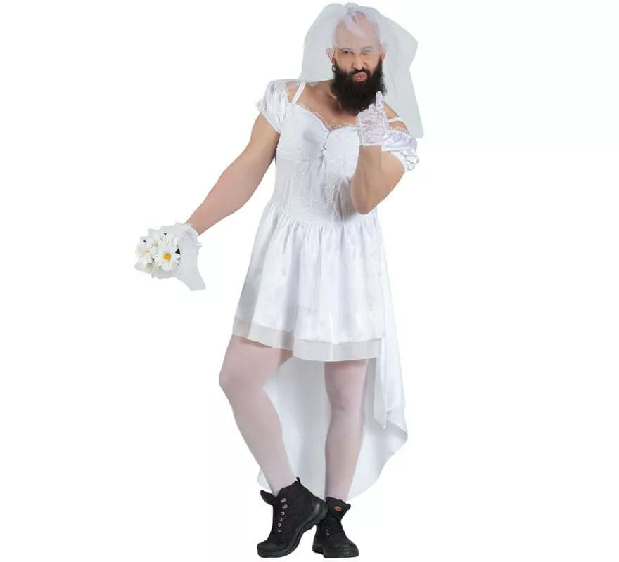 Disfraz de Novia para hombre