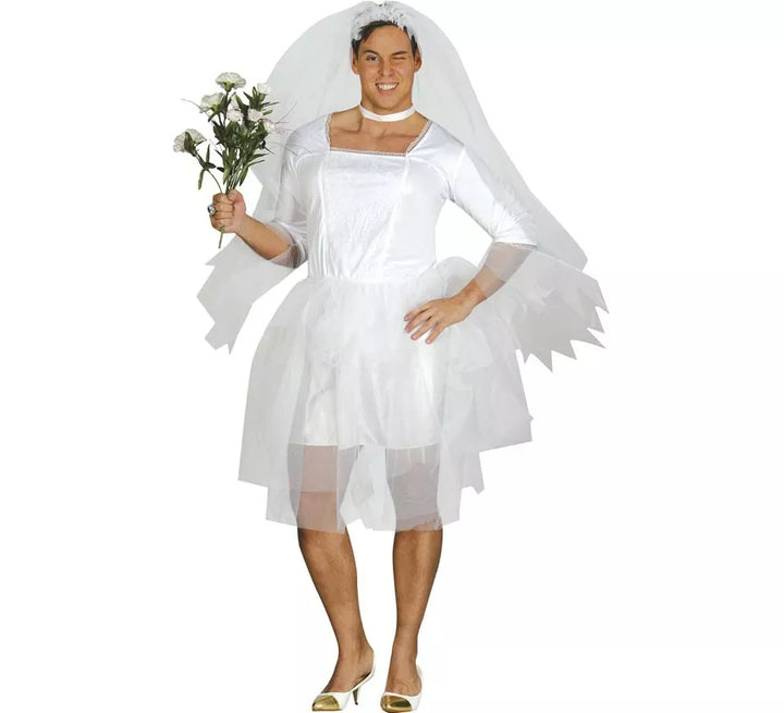 Disfraz de Novia para hombre