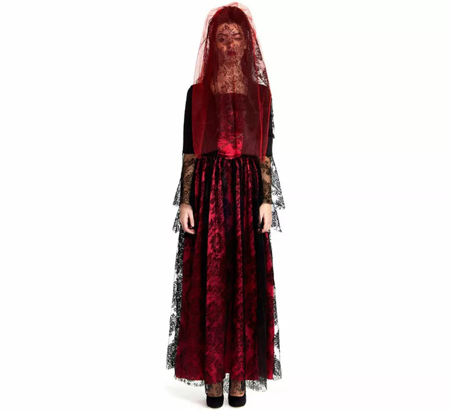 Translation missing: de.Disfraz de Novia Vampiresa Gótica para mujer
