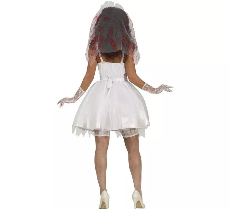 Translation missing: de.Disfraz de Novia Zombie Sangrienta para mujer