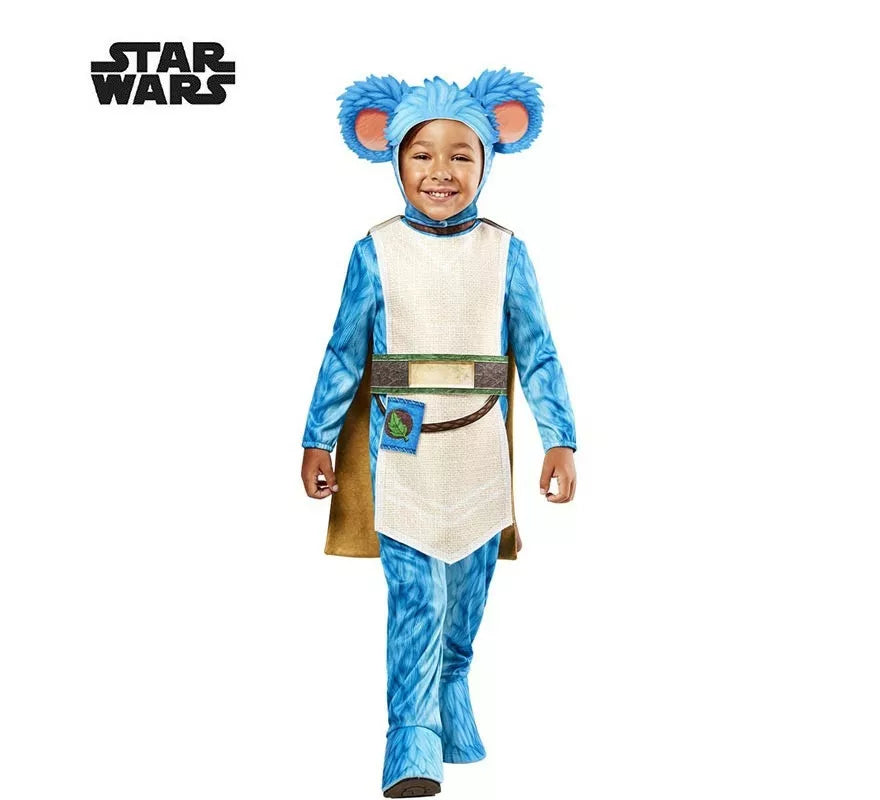 Translation missing: de.Disfraz de Nubs Young Jedi star wars deluxe con cinturón para niño