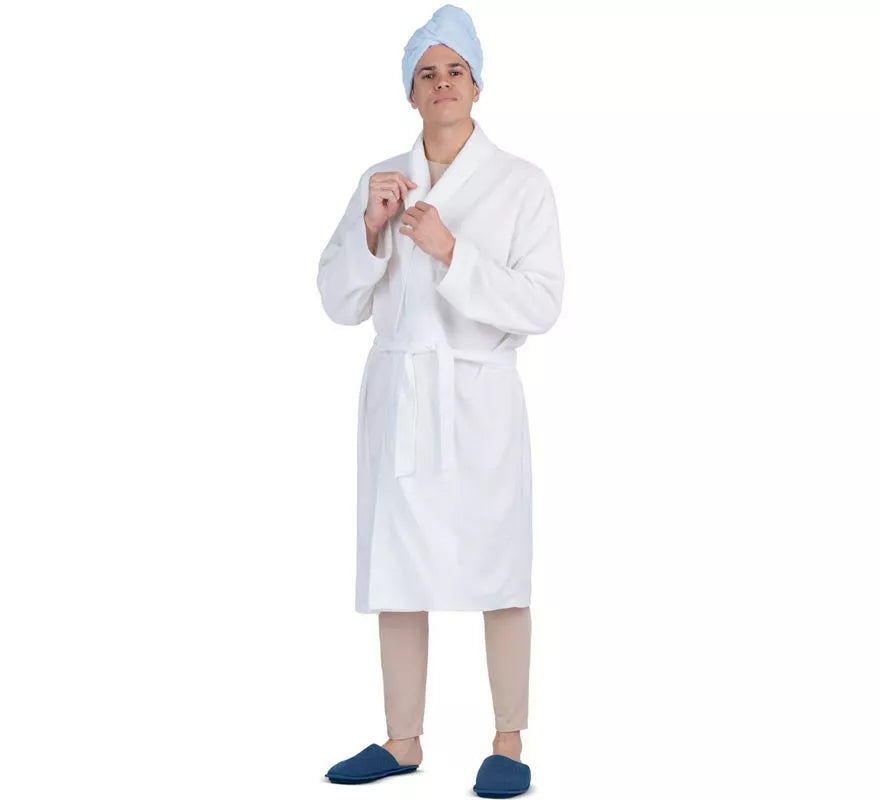 Disfraz de Nudista en bata para hombre