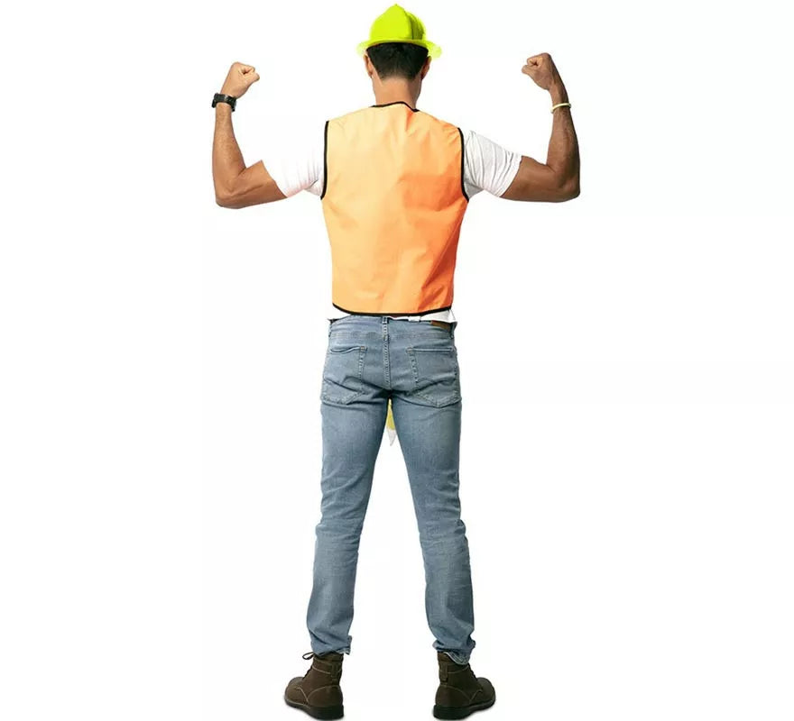 Translation missing: de.Disfraz de Obrero con herramienta para hombre