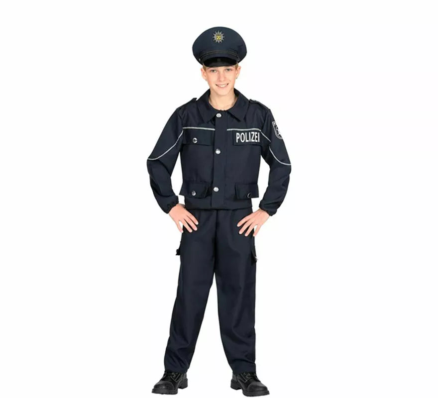 Translation missing: de.Disfraz de Oficial Policía para niño