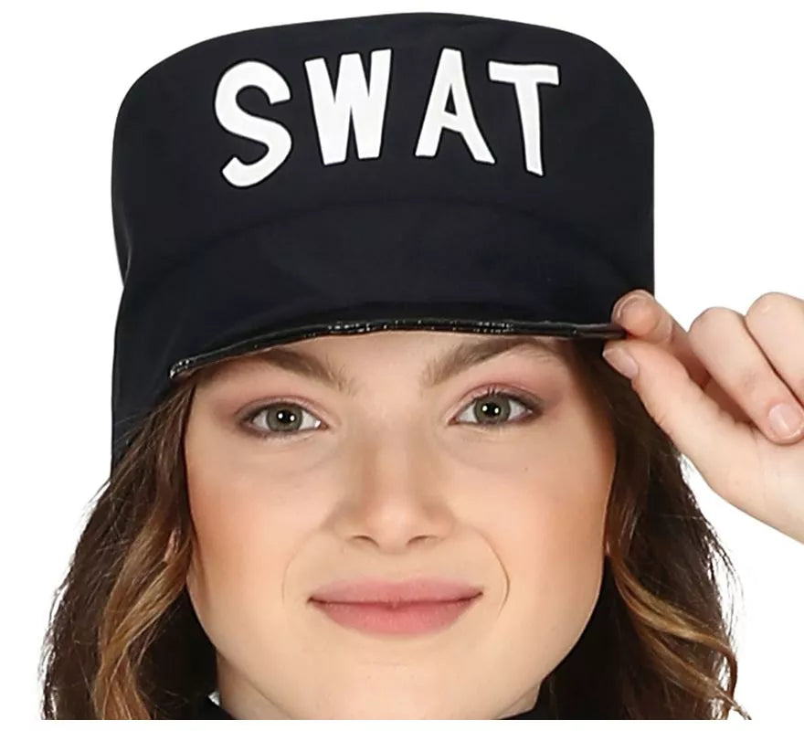 Translation missing: de.Disfraz de Oficial Swat con falda para adolescente