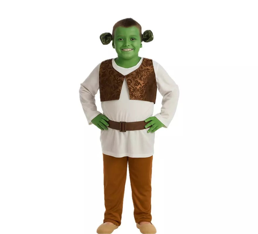 Translation missing: de.Disfraz de Ogro Verde para niño