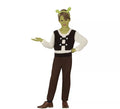 Disfraz de Ogro verde para niño