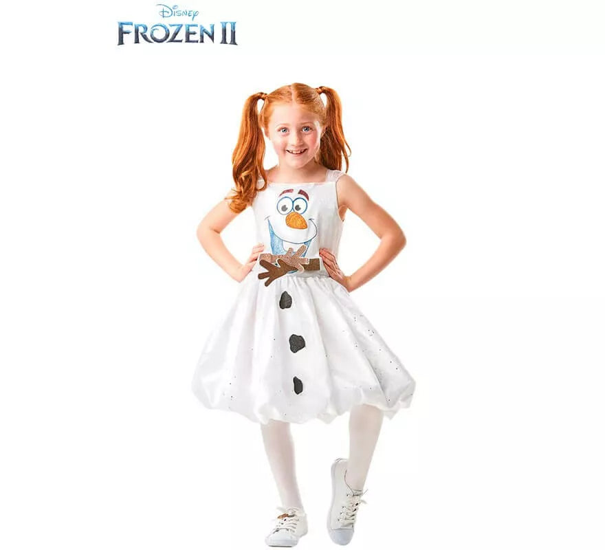 Translation missing: de.Disfraz de Olaf Deluxe de Frozen 2 para niña