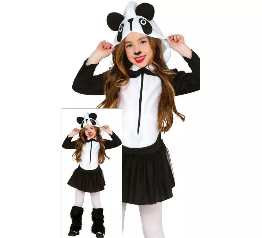 Disfraz de Osa Panda Coqueta para niña