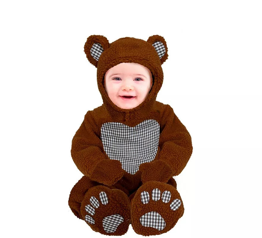 Translation missing: de.Disfraz de Oso de Peluche para bebé