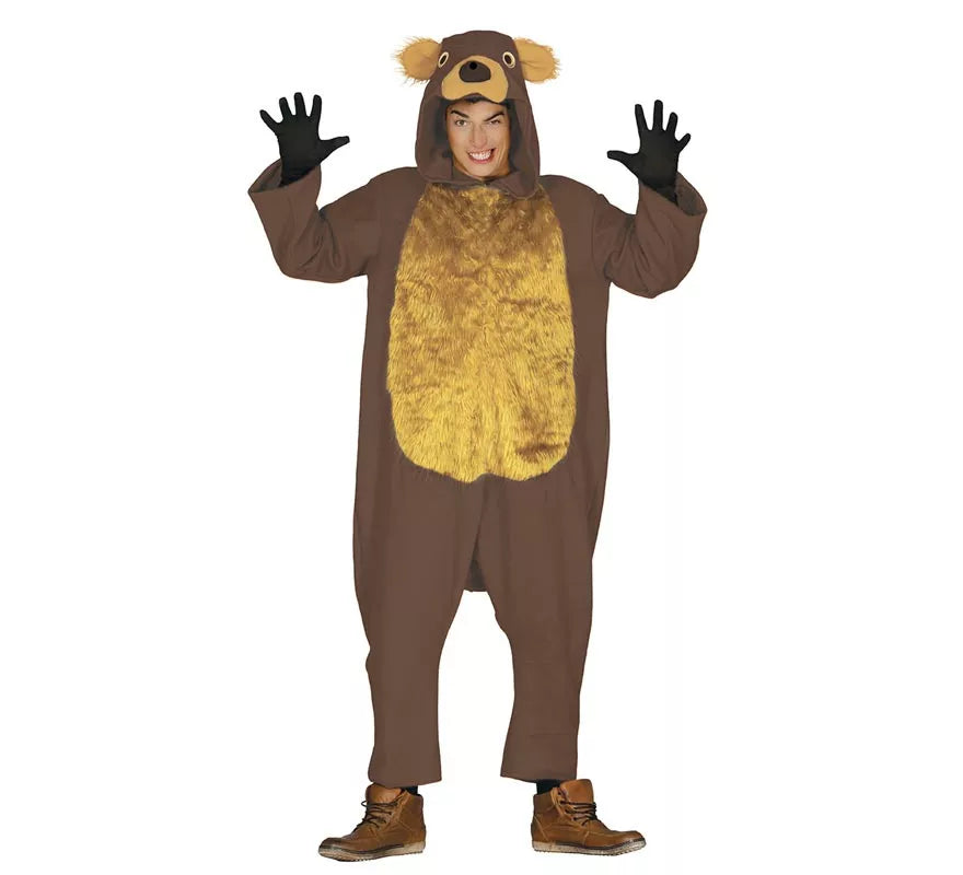 Translation missing: de.Disfraz de Oso de tiro largo para adulto