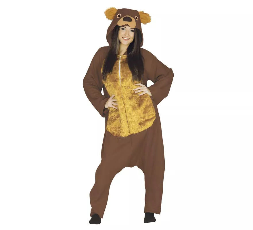 Translation missing: de.Disfraz de Oso de tiro largo para adulto