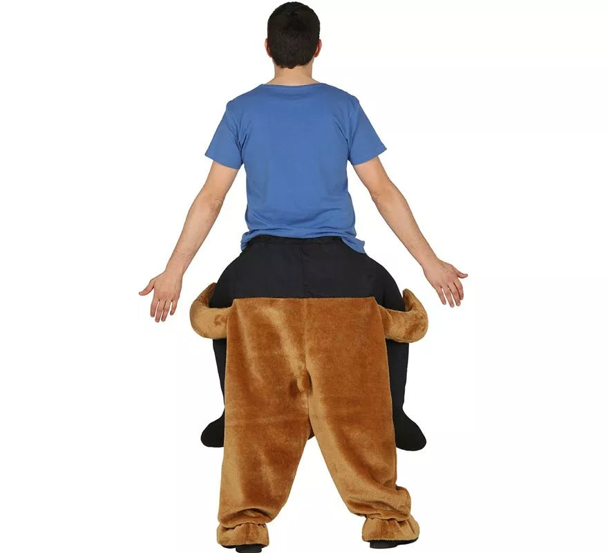 Translation missing: de.Disfraz de Oso Pardo a hombros para adultos
