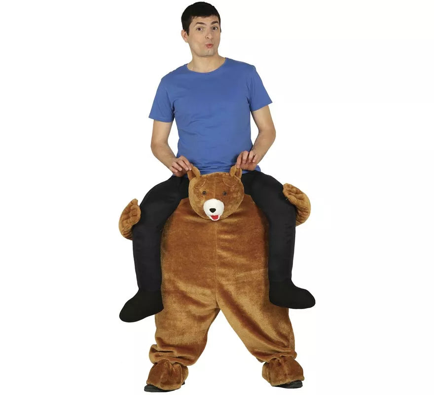 Translation missing: de.Disfraz de Oso Pardo a hombros para adultos