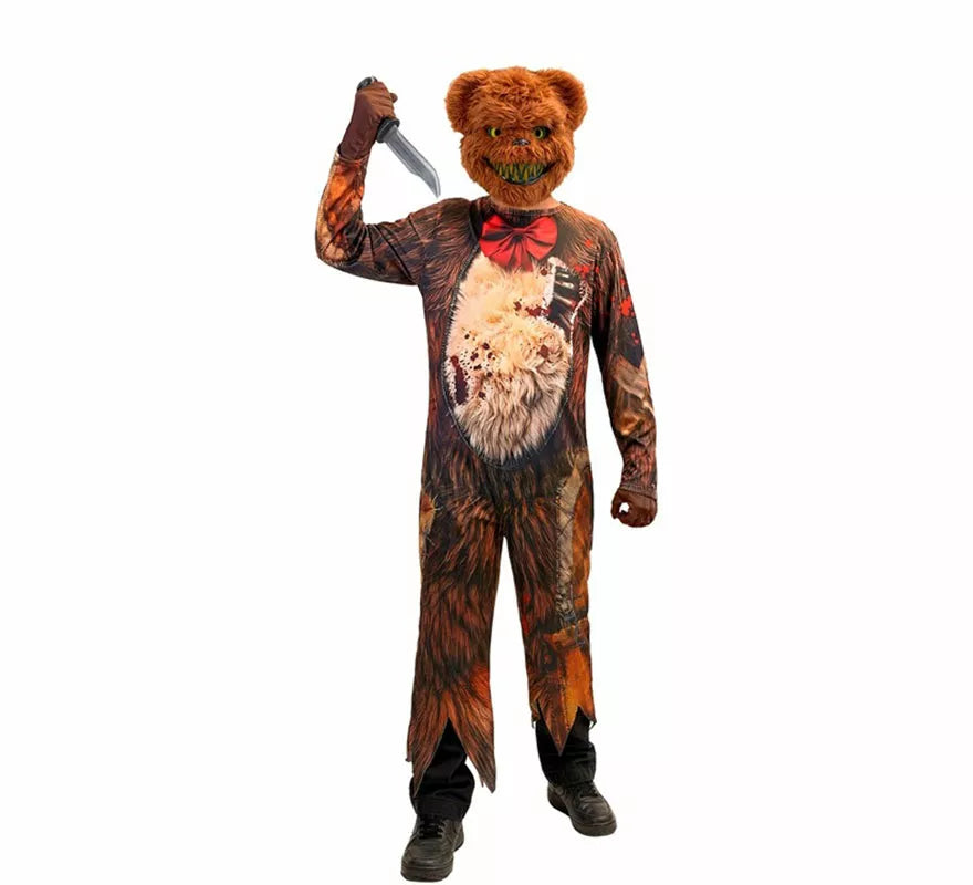 Translation missing: de.Disfraz de Oso Zombie con Máscara para niños