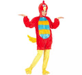 Disfraz de Pájaro Rojo en Peluche Suave para adulto