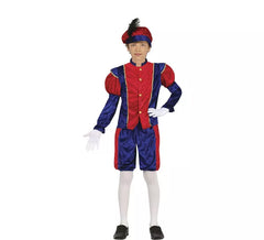 Elegantes Blaugrana Pagenkostüm