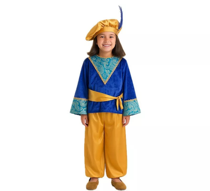 Translation missing: es.Disfraz de Paje del Rey Melchor para niño