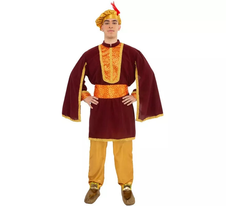Translation missing: de.Disfraz de Paje Melchor para hombre