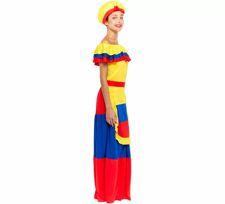 Translation missing: de.Disfraz de Palenquera para mujer
