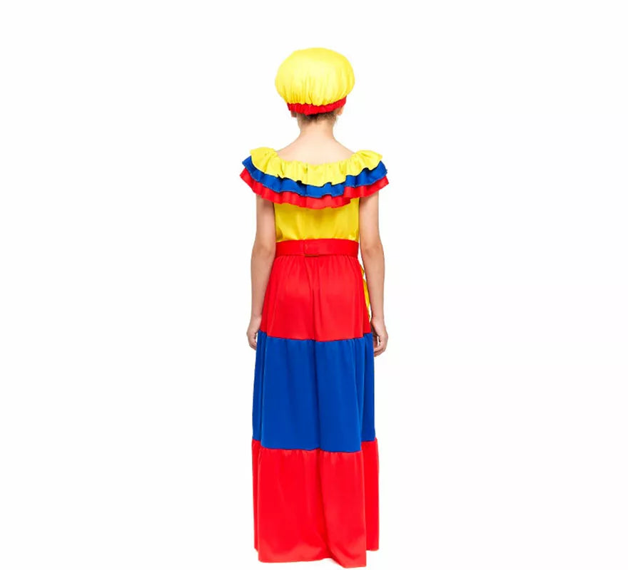 Translation missing: de.Disfraz de Palenquera para niña