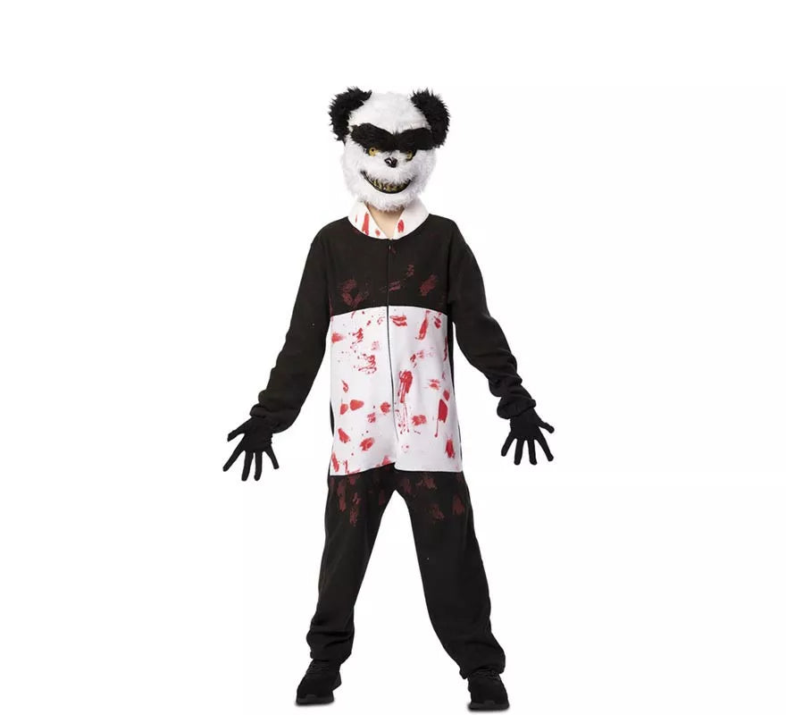 Translation missing: de.Disfraz de Panda Zombie para niños