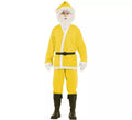 Disfraz de Papa Noel Amarillo para hombre
