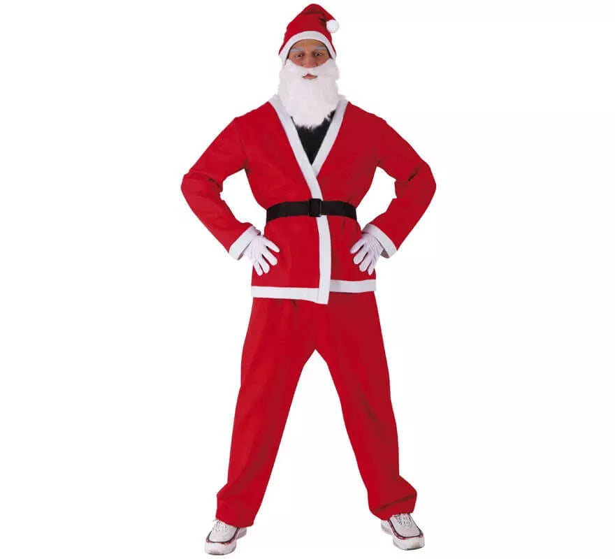 Translation missing: de.Disfraz de Papá Noel Clásico para hombre