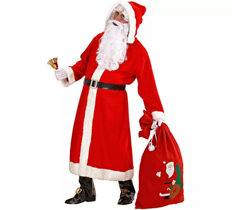 Translation missing: de.Disfraz de Papá Noel Clásico Súper Lujo para hombre