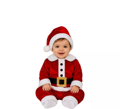 Weihnachtsmann Kostüm mit Babygürtel