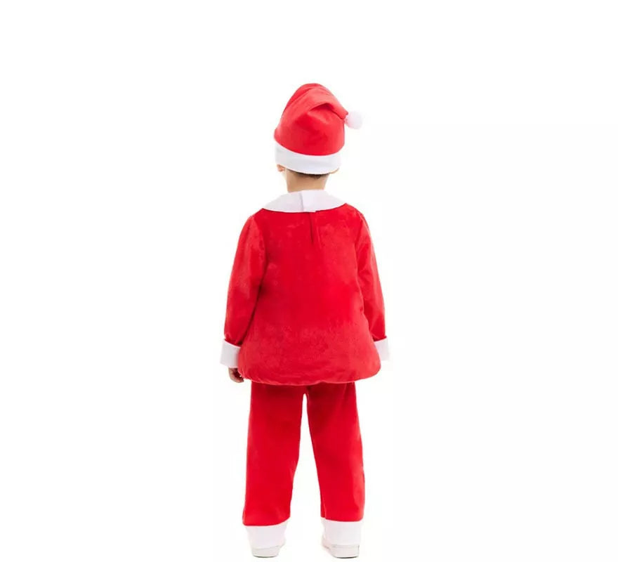 Translation missing: de.Disfraz de Papá Noel con gorro para bebé y niño