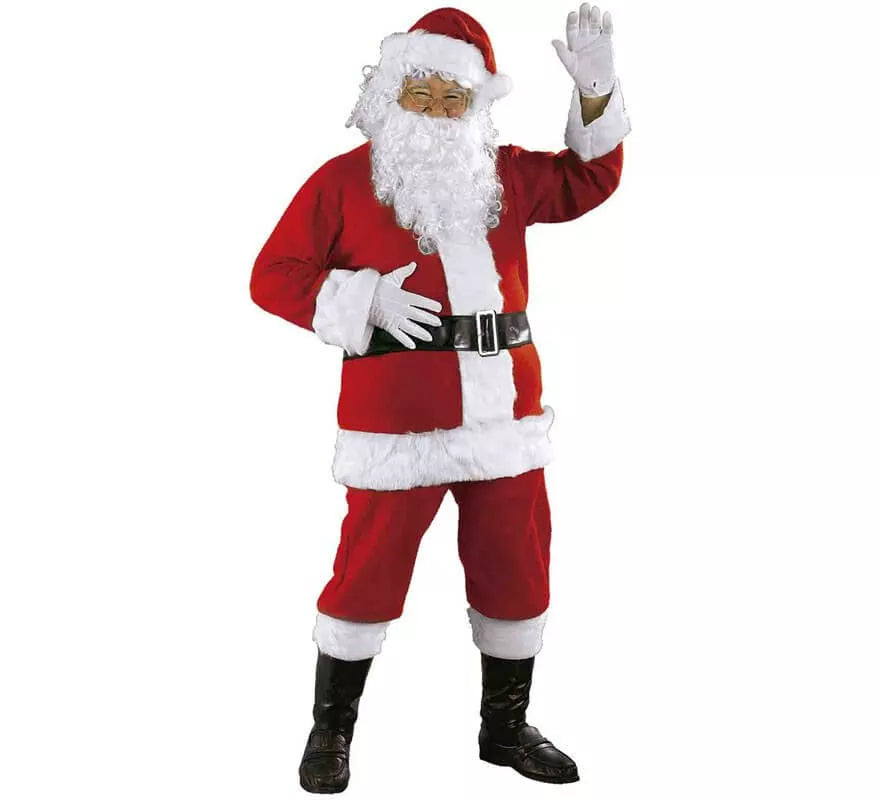 Translation missing: de.Disfraz de Papá Noel Deluxe para hombre