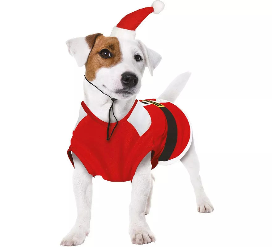 Translation missing: de.Disfraz de Papá Noel Dog para perro
