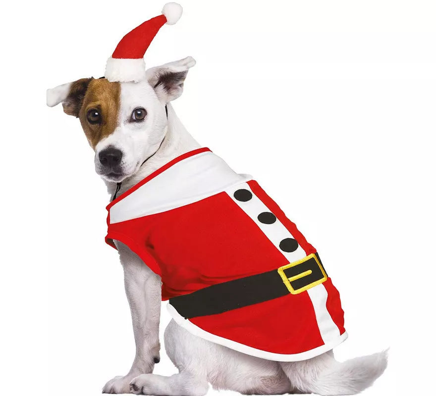 Translation missing: de.Disfraz de Papá Noel Dog para perro